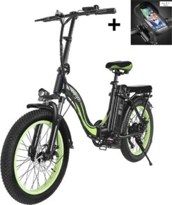 Merkloos Windgoo E20 Urban- Elektrische Fiets - E-bike - 20Inch - 12.5Ah - APP - Fat Tire - 7 Speed Shimano -Velo Pour Tous 1010x1200 1