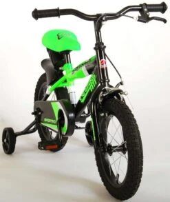 Volare Sportivo Kinderfiets - Jongens - 14 Inch - Neon Groen/Zwart - 95% Afgemonteerd -Velo Pour Tous 1012x1200 1