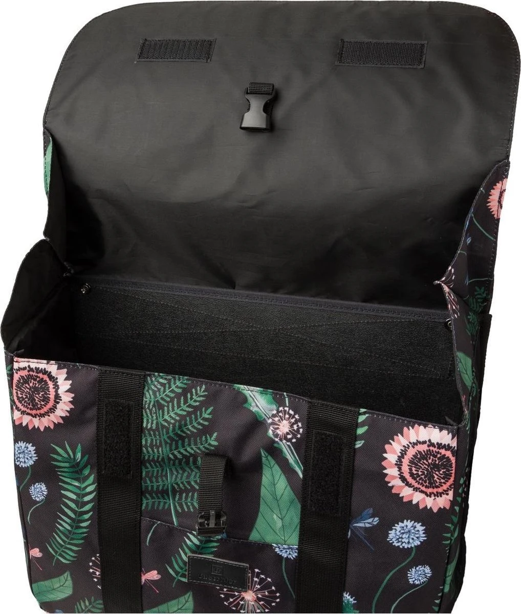 Fastrider Nyla Dubbele Fietstas Botanic Groen - 32L 3 Fastrider Nyla Dubbele Fietstas Botanic Groen - 32L – Image 3