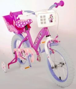 Volare Disney Minnie Cutest Ever! - Kinderfiets - Meisjes - 14 Inch - Roze -Velo Pour Tous 1022x1200
