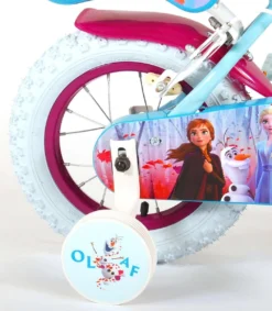 Volare Disney Frozen 2 Kinderfiets - Meisjes - 12 Inch - Blauw/Paars - Twee Handremmen -Velo Pour Tous 1047x1200 1