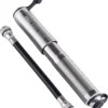 PRO BIKE TOOL Mini Luchtpomp Fiets, Fietspomp Voor Alle Ventielen (Presta & Schrader), Hoge Druk Tot 6,9 Bar / 100 PSI, Betrouwbare, Compacte & Lichtgewicht Framepomp, Pomp Voor Racefiets & Mountainbike.