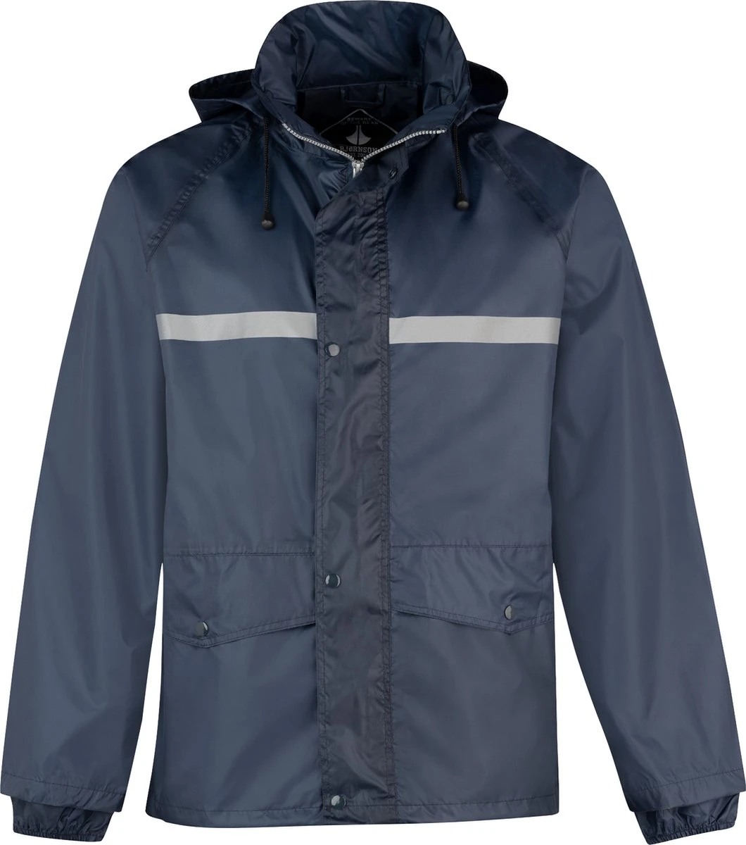 BJØRNSON Dusch Regenpak Dames & Heren - Waterdicht - Maat XL - Donkerblauw 9 BJØRNSON Dusch Regenpak Dames & Heren - Waterdicht - Maat XL - Donkerblauw – Image 9