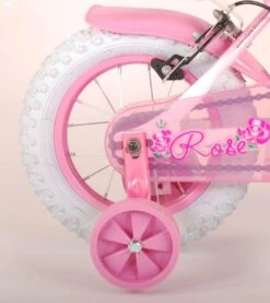 Volare Rose Kinderfiets - Meisjes - 12 Inch - Roze - 2 Handremmen -Velo Pour Tous 1071x1200