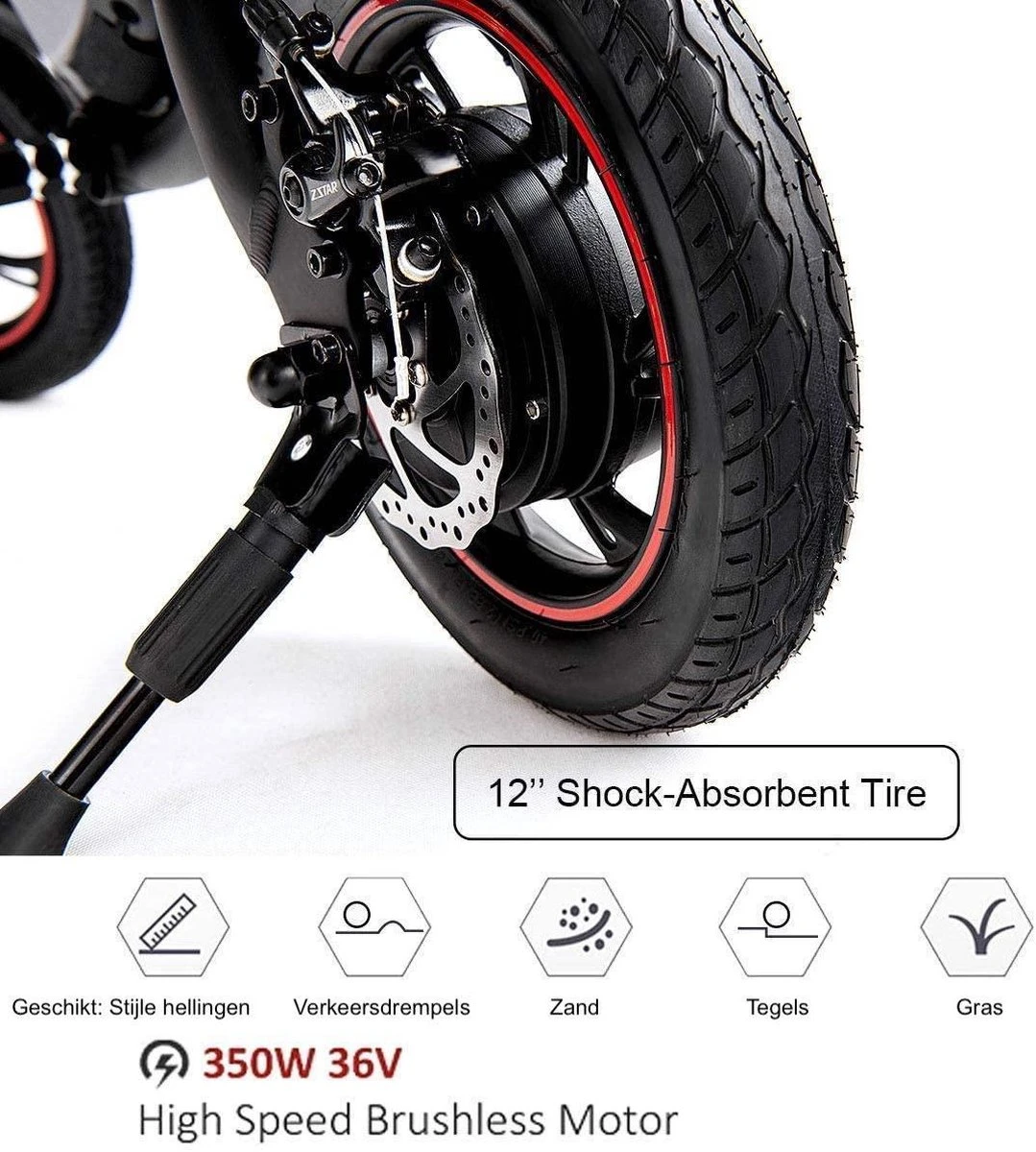 Windgoo B3 | Elektrische Mini-scooter | Opvouwbaar 10 Windgoo B3 | Elektrische Mini-scooter | Opvouwbaar – Image 10