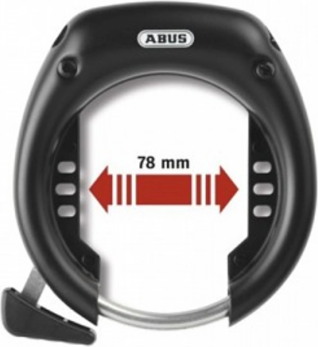 Abus BF1201A Slot Shield Breed ART **-Zwart 3 Abus BF1201A Slot Shield Breed ART **-Zwart – Image 3