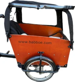 Babboe Big Regentent Bakfietshoes Kleur Zwart Bakfiets Huif (zonder Tentstokken) 9 Babboe Big Regentent Bakfietshoes Kleur Zwart Bakfiets Huif (zonder Tentstokken) -Velo Pour Tous 1100x1200 4