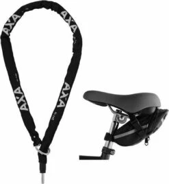 Axa Insteekketting RLC 100/5,5 Zwart + Zadeltas - ASL59551195C -Velo Pour Tous 1104x1200