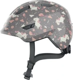 Abus Helm Smiley 3.0 - Grey Horse - S ( 45-50 CM ) - Kinder Fietshelm