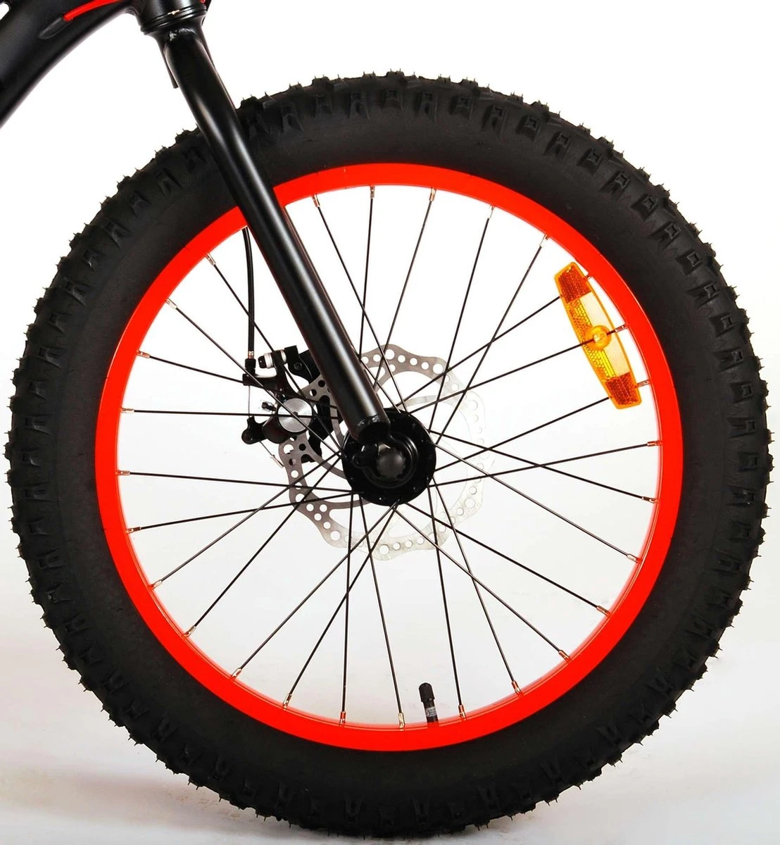 Volare Gradient Kinderfiets – Jongens – 20 Inch – Zwart Oranje Rood – 6 Speed – Prime Collection 3 Volare Gradient Kinderfiets – Jongens – 20 Inch – Zwart Oranje Rood – 6 Speed – Prime Collection – Image 3