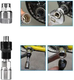 Merkloos Professionele Cassette Afnemer En Kettingzweep - Complete Set -Velo Pour Tous 1111x1200 4