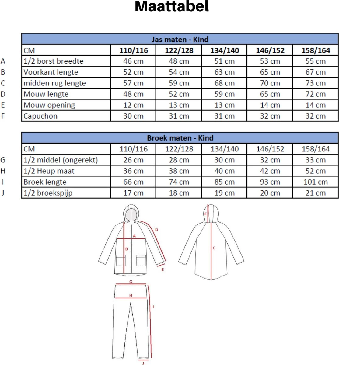 C-Line Regenpak Met Capuchon - Blauw - Reflecterend - Nieuw Model - Volwassen Maat M 14 C-Line Regenpak Met Capuchon - Blauw - Reflecterend - Nieuw Model - Volwassen Maat M – Image 14