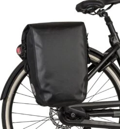 AGU Clean Enkele Fietstas Shelter Medium - Zwart - 17 L - Waterdicht - KLICKfix Module Rail -Velo Pour Tous 1118x1200 1