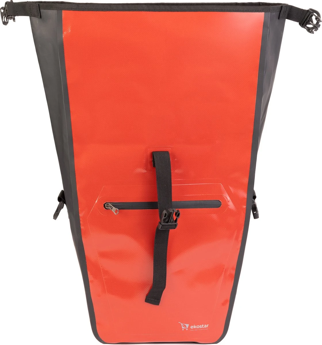 Ekostar® Online Shopping - 2in1 Fietstas - 100% Waterdicht - Rolltop - Rood - 17 Tot 28 Liter - Enkele Fietstas 4 Ekostar® Online Shopping - 2in1 Fietstas - 100% Waterdicht - Rolltop - Rood - 17 Tot 28 Liter - Enkele Fietstas – Image 4