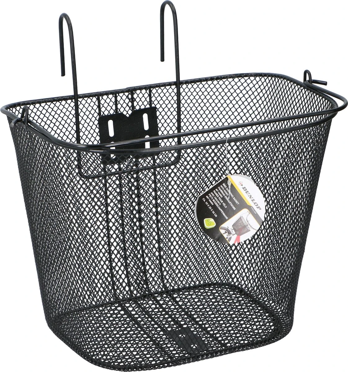 Zwarte Dunlop Fietsmand Voor Aan Het Stuur - 35 X 25 X 36 Cm - 22 Liter - Fietsmanden 1 Zwarte Dunlop Fietsmand Voor Aan Het Stuur - 35 X 25 X 36 Cm - 22 Liter - Fietsmanden