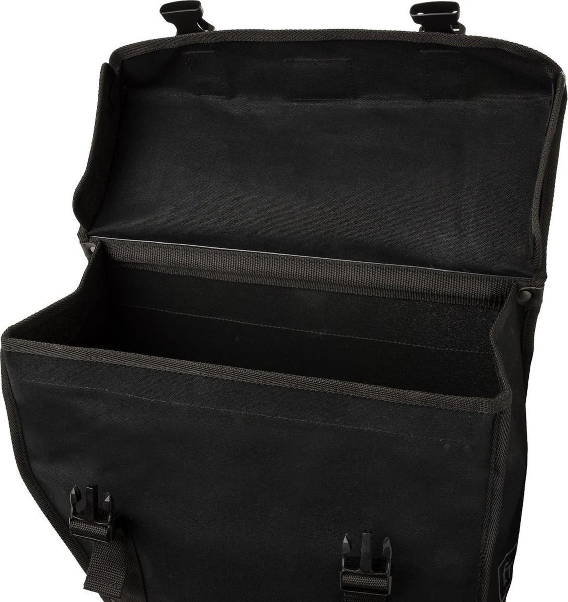 Fastrider Canvas Hybride 93 Dubbele Fietstas Zwart - 41L 3 Fastrider Canvas Hybride 93 Dubbele Fietstas Zwart - 41L – Image 3