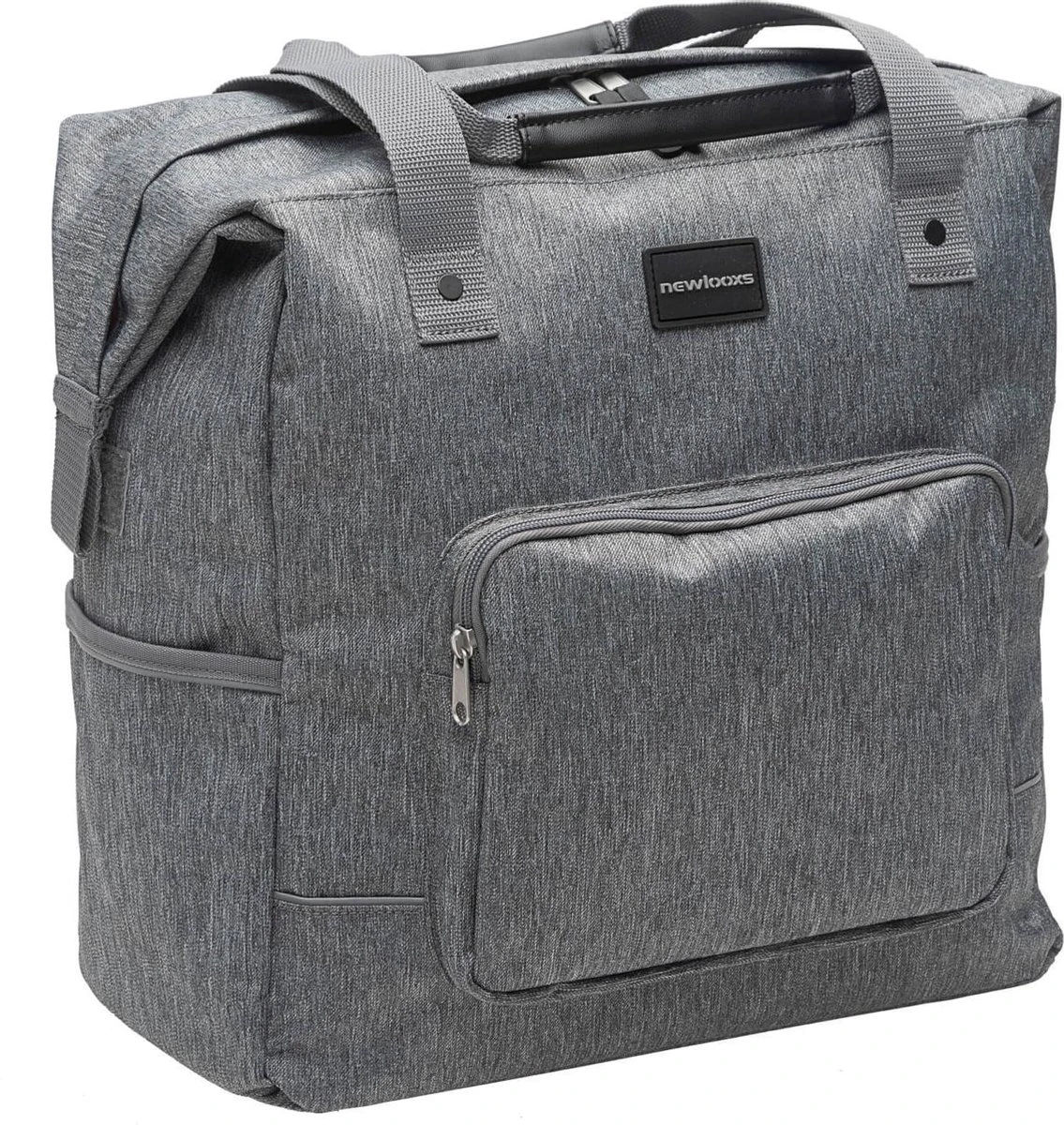 New Looxs Camella Nova Enkele Fietstas Shopper - Afneembaar - 24,5 Liter - Grijs 1 New Looxs Camella Nova Enkele Fietstas Shopper - Afneembaar - 24,5 Liter - Grijs
