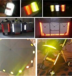 Vardaan Reflecterende Tape - Bakfiets - Fiets - Auto - Fluoriserend Geel Reflectie Plakband Op Rol - 3 Meter X 5 Cm Breed -Velo Pour Tous 1136x1200 6