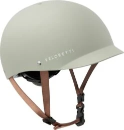 Veloretti Kids Helm - Pebble Grey (Maat S)