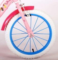 Volare Disney Princess Kinderfiets - Meisjes - 16 Inch - Roze Blauw - Twee Handremmen -Velo Pour Tous 1154x1200