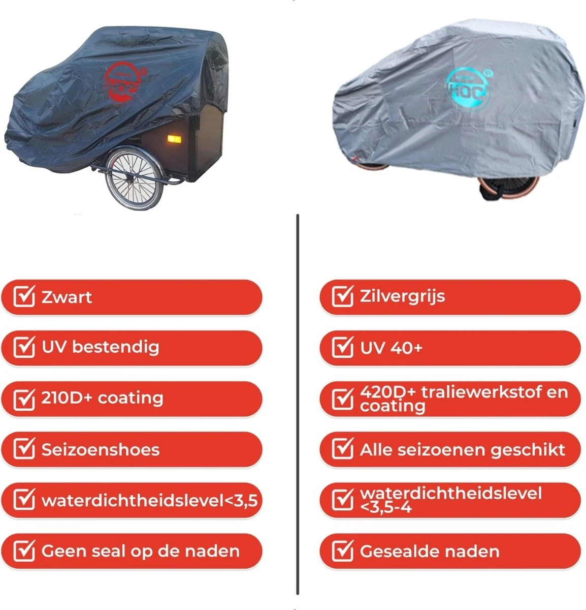 Bakfietshoes Bakfiets (met Huif) - Red Label 7 Bakfietshoes Bakfiets (met Huif) - Red Label – Image 7