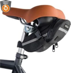 Axa Insteekketting RLC 100/5,5 Zwart + Zadeltas - ASL59551195C -Velo Pour Tous 1162x1200 1