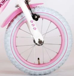 Volare Rose Kinderfiets - Meisjes - 14 Inch - Roze Wit - 95% Afgemonteerd 26 Volare Rose Kinderfiets - Meisjes - 14 Inch - Roze Wit - 95% Afgemonteerd -Velo Pour Tous 1167x1200