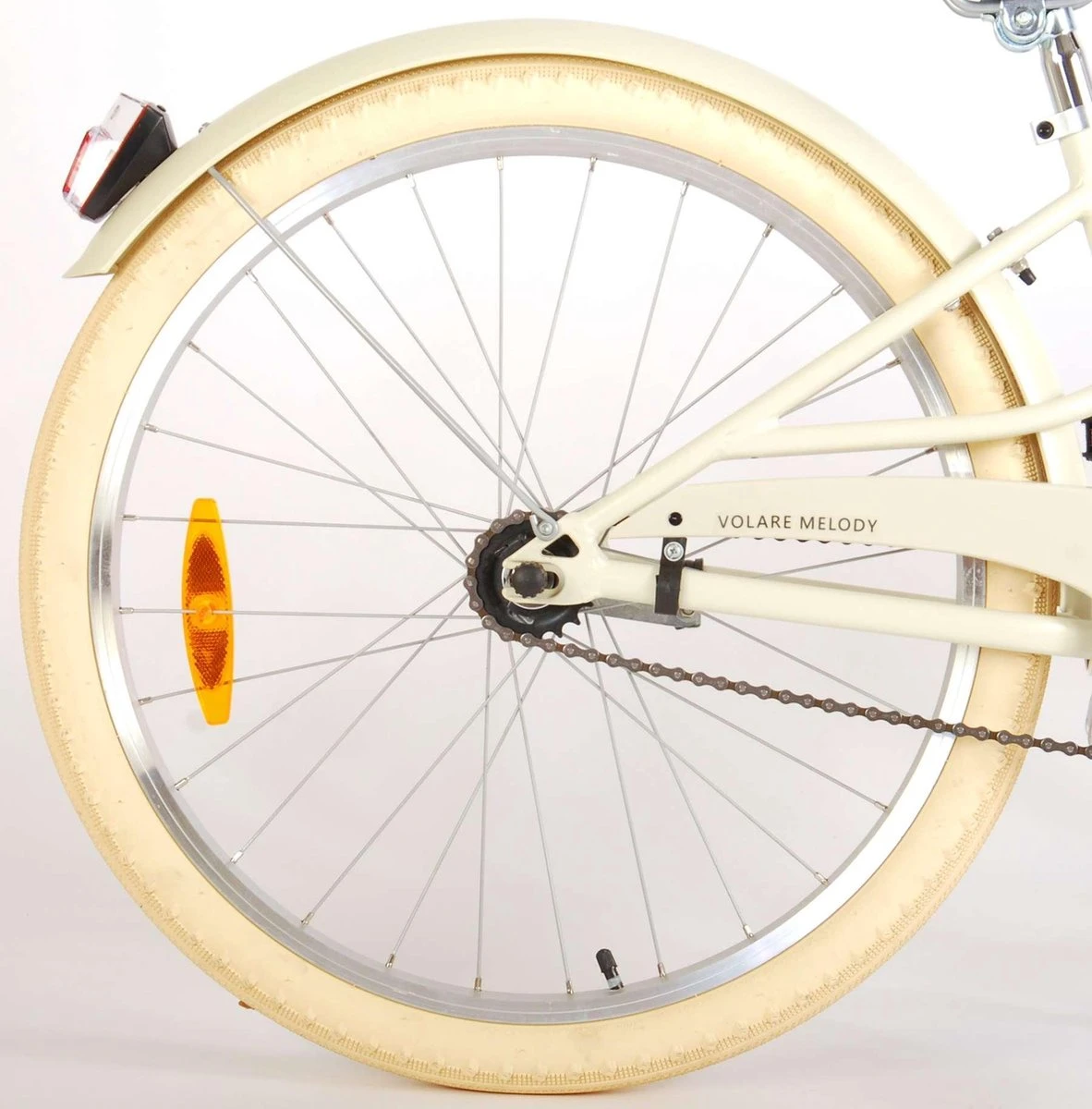 Volare Melody Kinderfiets - Meisjes - 24 Inch - Zand - Prime Collection 16 Volare Melody Kinderfiets - Meisjes - 24 Inch - Zand - Prime Collection – Image 16