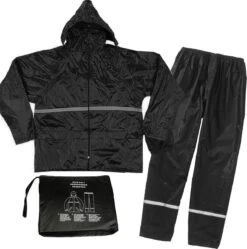 Merkloos Regenpak Maat Medium - Regenpak - Basic Rainsuit - Unisex - Regenpak Dames En Heren - Regenpak Maat Medium- Regenpak Kopen