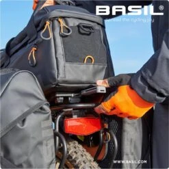 Basil Miles Tarpaulin Fietsrugzak - Enkele Fietstas - Zwart - 17 Liter -Velo Pour Tous 1198x1200 8