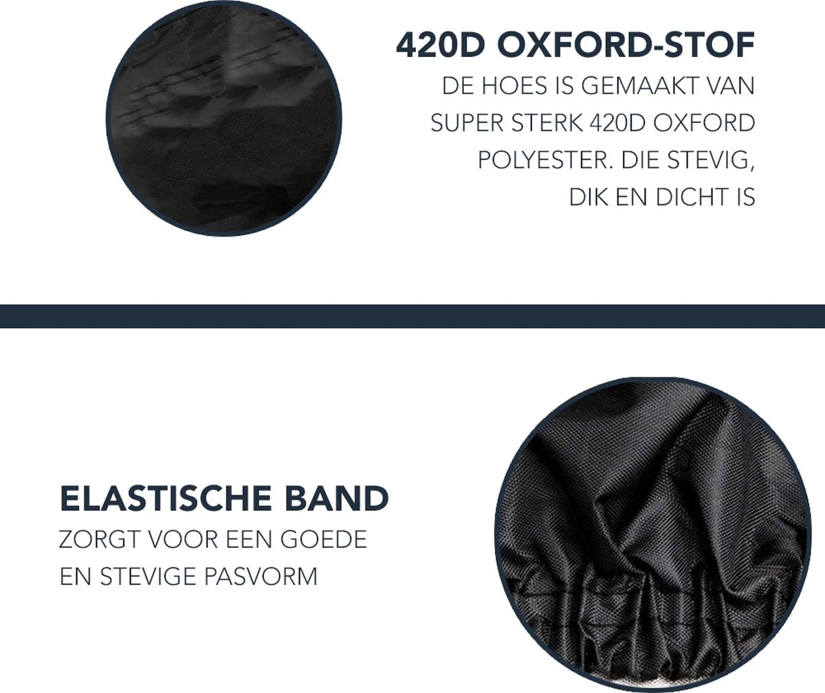 Achaté Fietshoes Universeel Voor Alle Fietsen En Scooters - Waterdicht 420D Oxford - Fiets Hoes Voor 1 Fiets - Incl. Opbergzak 9 Achaté Fietshoes Universeel Voor Alle Fietsen En Scooters - Waterdicht 420D Oxford - Fiets Hoes Voor 1 Fiets - Incl. Opbergzak – Image 9