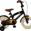 SJOEF Cruise Jongensfiets 12 Inch - Zwart