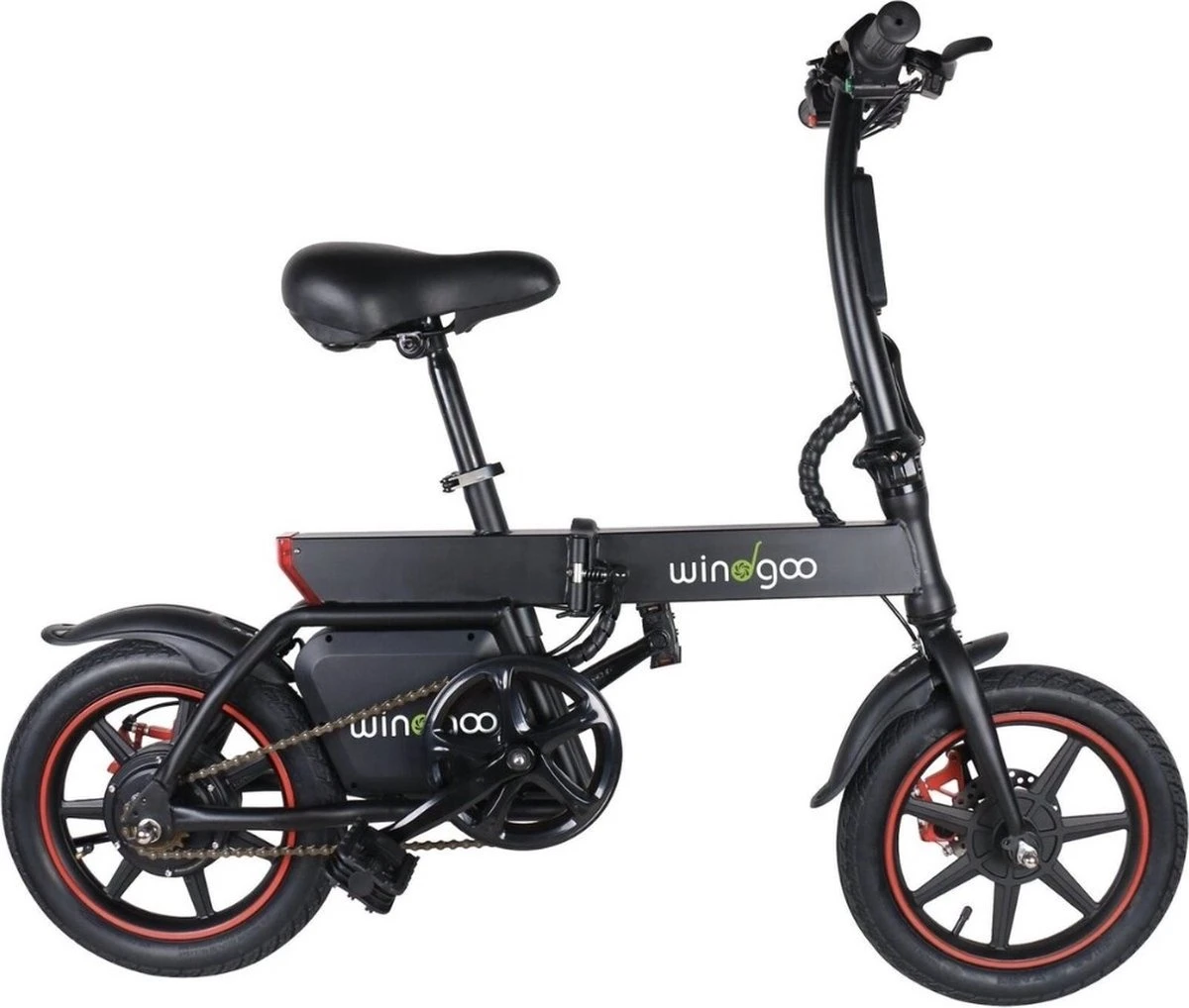 Elektrische Vouwfiets - Windgoo B20 PRO + Stepgo Reistas - 25 Km/h - Elektrische Fiets Opvouwbaar - Plooifiets Voor Kinderen & Volwassenen 2 Elektrische Vouwfiets - Windgoo B20 PRO + Stepgo Reistas - 25 Km/h - Elektrische Fiets Opvouwbaar - Plooifiets Voor Kinderen & Volwassenen – Image 2