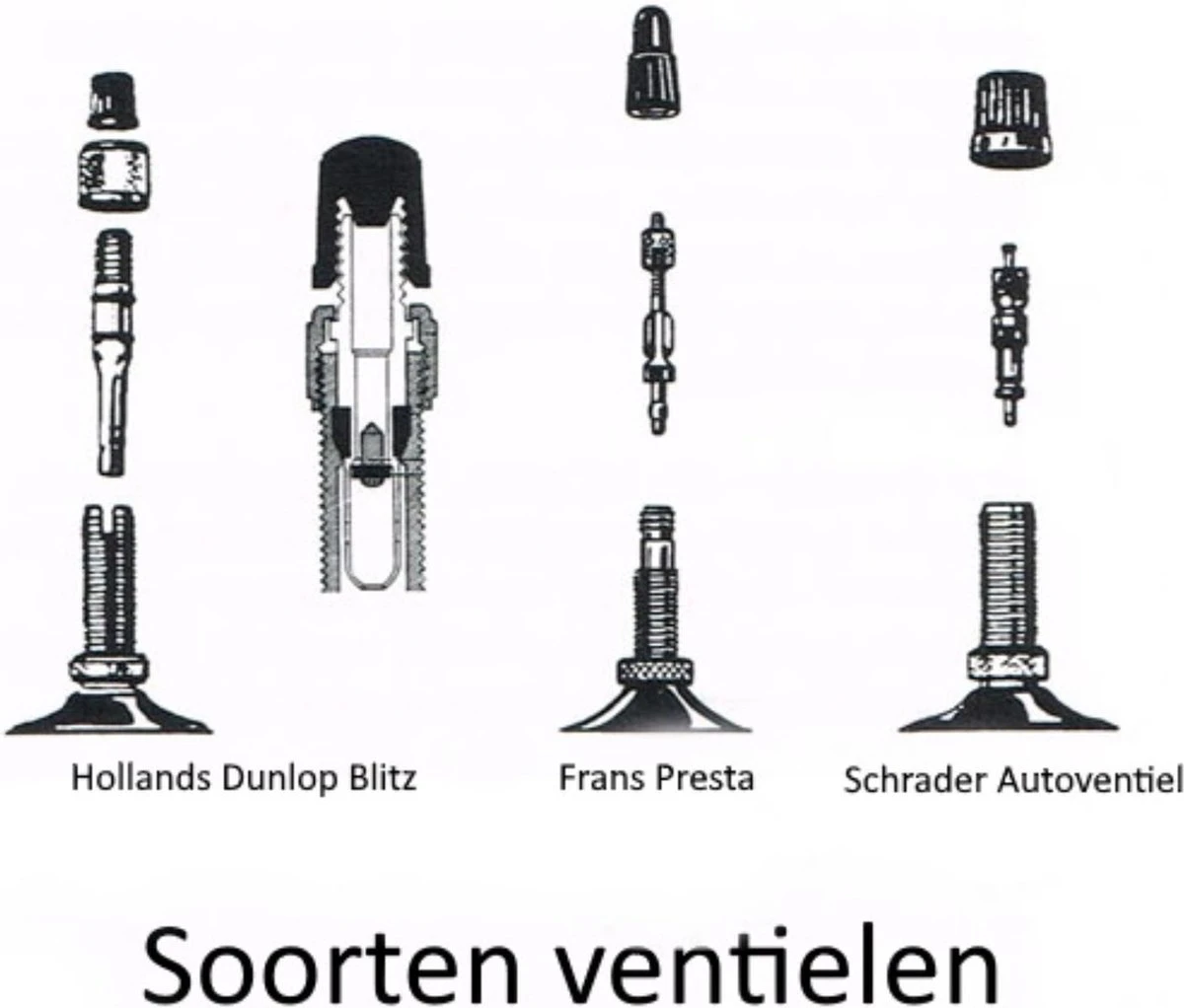 Benson Nederlandse Fietspompslang Benson Holland Rood Jumbo - 60 Cm 2 Benson Nederlandse Fietspompslang Benson Holland Rood Jumbo - 60 Cm – Image 2