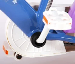 Volare Disney Frozen Kinderfiets - Meiden - 12 Inch - Blauw Paars - Doortrapsysteem -Velo Pour Tous 1200x1024