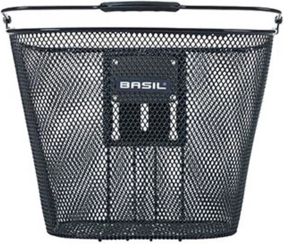Basil Bremen BE - Fietsmand - Inclusief Systeem - Voorop - Zwart 3 Basil Bremen BE - Fietsmand - Inclusief Systeem - Voorop - Zwart – Image 3