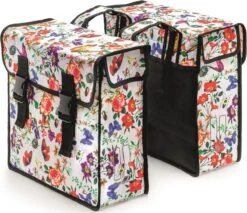 Basil Mara Dubbele Fietstas - Meadow - 35 Liter