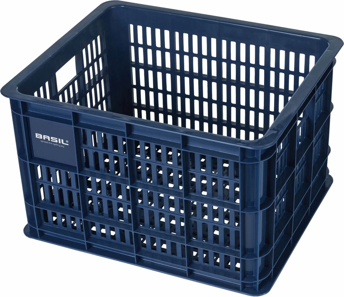 Basil Fietskrat M - Medium - 29.5 Liter - Blauw 9 Basil Fietskrat M - Medium - 29.5 Liter - Blauw – Image 9