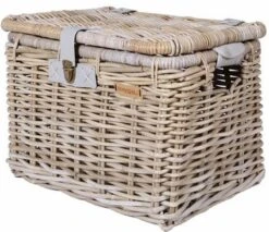 Basil Denton Fietsmand M - Voor - Rotan - Grijs - Medium -Velo Pour Tous 1200x1036 6