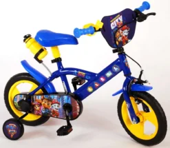 Nickelodeon Paw Patrol Kinderfiets - Jongens - 12 Inch - Blauw/Geel - Doortrapper -Velo Pour Tous 1200x1044