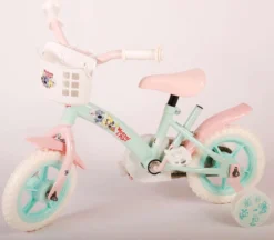 Volare Woezel & Pip Kinderfiets - Meisjes - 10 Inch - Mint Blauw/Roze - Doortrapper -Velo Pour Tous 1200x1049 4