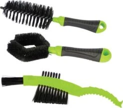 Dresco Borstelset Fiets 3-Delig | 3 Fietsborstels Voor Schoonmaken En Onderhouden Van Fiets