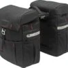 New Looxs Vigo Double MIK Dubbele Fietstas - Afneembaar - 37 Liter - Zwart