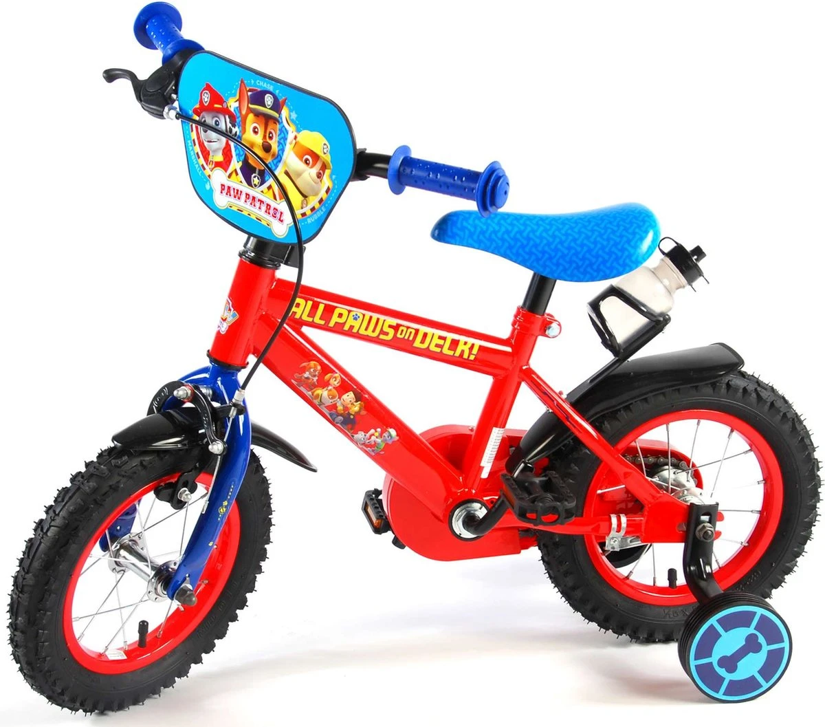 Volare Paw Patrol Kinderfiets - Jongens - 12 Inch - Rood/Blauw 10 Volare Paw Patrol Kinderfiets - Jongens - 12 Inch - Rood/Blauw – Image 10