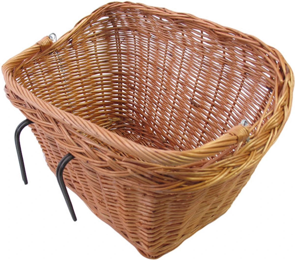 Basil Dublin Fietsmand - Voor Of Achter - Inclusief Haken - Bruin 3 Basil Dublin Fietsmand - Voor Of Achter - Inclusief Haken - Bruin – Image 3