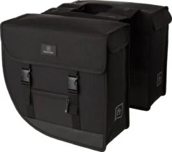 Fastrider Hybrid Dubbele Fietstas Zwart - 26L