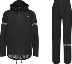 AGU Original Regenpak Essential - Zwart - M - Dames & Heren - Waterdicht & Ademend -Velo Pour Tous 1200x1061 7