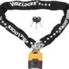 VINZ Makalu Motorslot / Kettingslot / Scooterslot ART 4 Gecertificeerd - 150 Cm Ketting - Dikte Schakels: 10,5mm