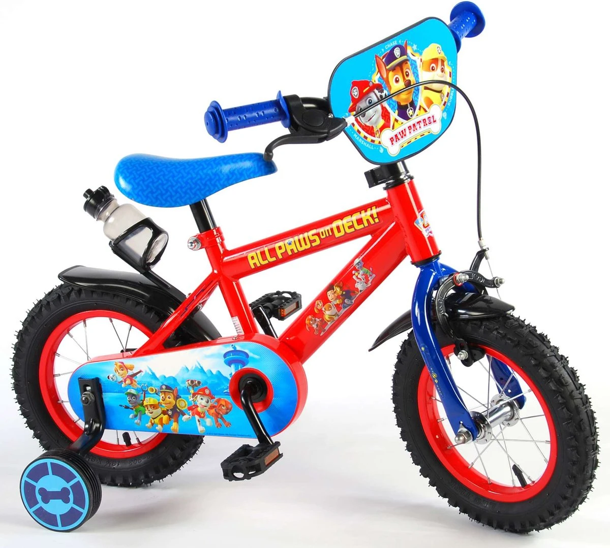 Volare Paw Patrol Kinderfiets - Jongens - 12 Inch - Rood/Blauw 5 Volare Paw Patrol Kinderfiets - Jongens - 12 Inch - Rood/Blauw – Image 5