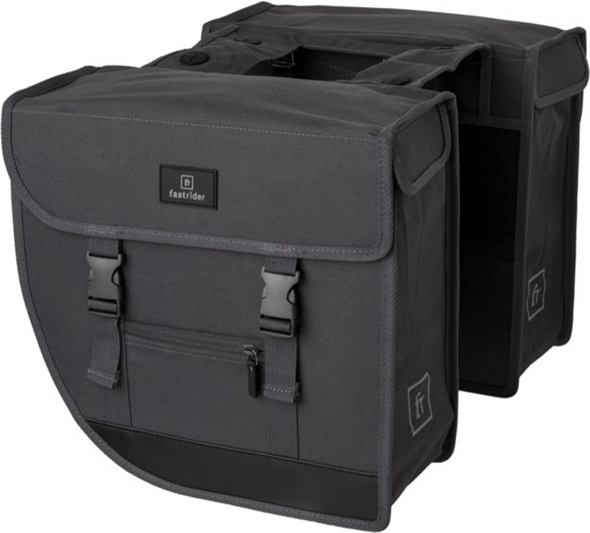 Fastrider Hybrid Dubbele Fietstas Grijs - 26L 7 Fastrider Hybrid Dubbele Fietstas Grijs - 26L – Image 7